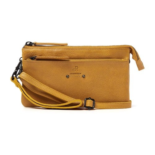 dR Amsterdam Clutch Yellow