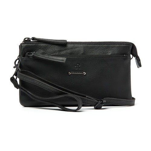 dR Amsterdam Clutch Black