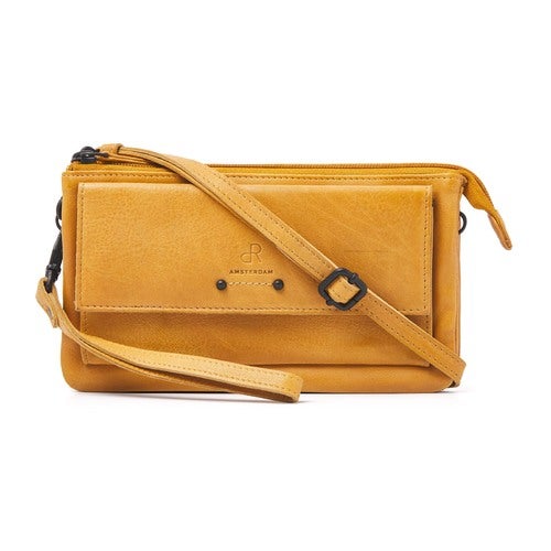 dR Amsterdam Clutch Yellow