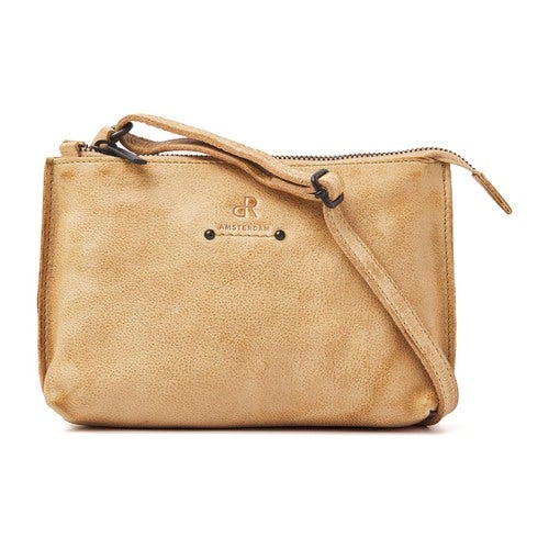 dR Amsterdam Schoudertas Beige