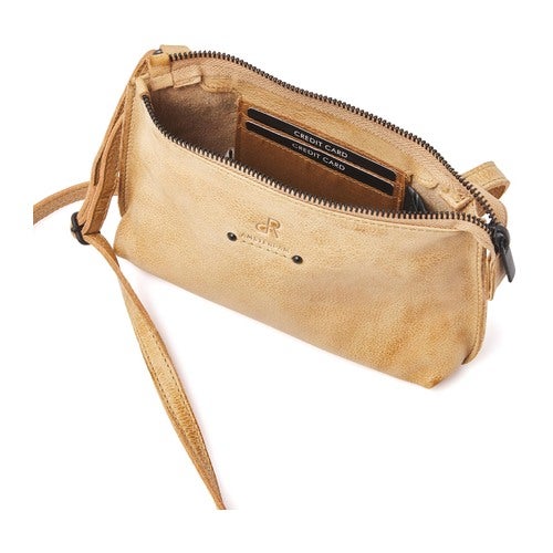 dR Amsterdam Schoudertas Beige