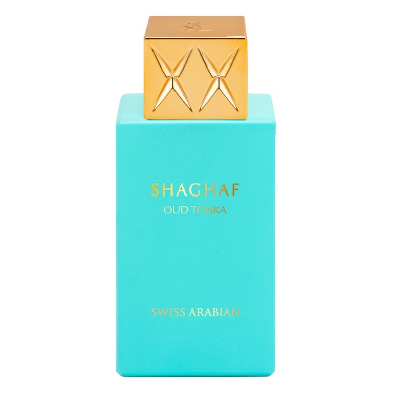 Huile Parfumée Swiss Arabian Shaghaf Oud Tonka - 12ml, Concentré Sans Alcool