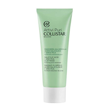 Collistar Attivi Puri Salicylic Acid + Zinc PCA Clay Mask 75 ml