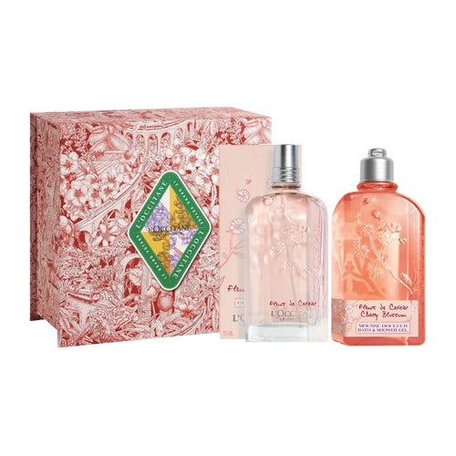 L'Occitane Fleurs de Cerisier セット L'Occitane En Provence FLEURS DE CERISIER 3 Piece Gift Set