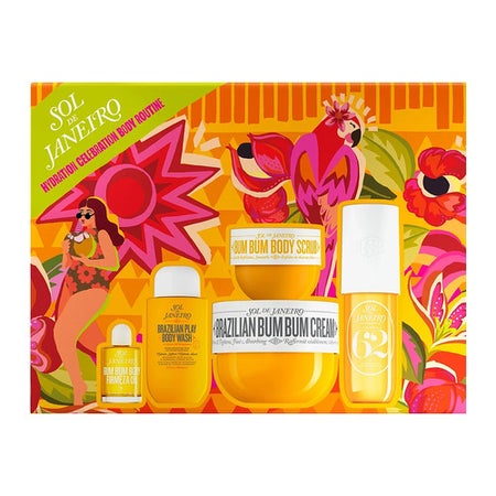 Sol De Janeiro Hydration Celebration Body Routine Set