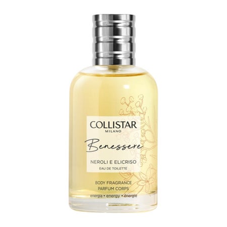 Collistar Benessere Neroli E Elicriso Eau de Toilette 100 ml
