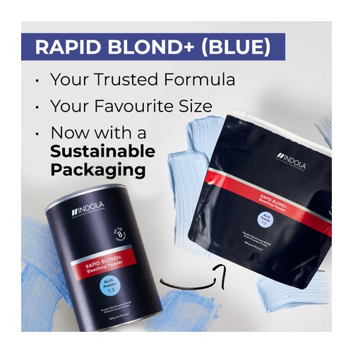 Indola Rapid Blonde + Blue Blonde powder