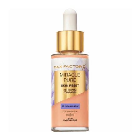 Max Factor Miracle Pure Skin Reset Serum Base de maquillaje