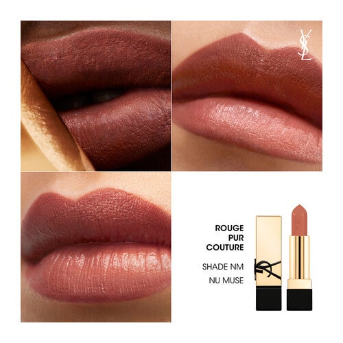 Yves Saint Laurent Rouge Pur Couture In-Care Satin Barra de labios Recargable