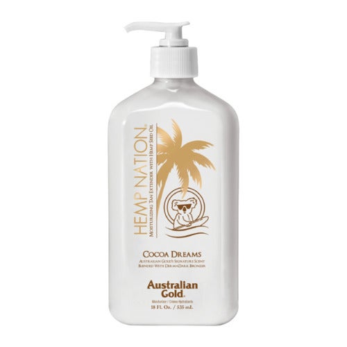 Australian Gold Hemp Nation Cocoa Dreams Tan Extender After sun