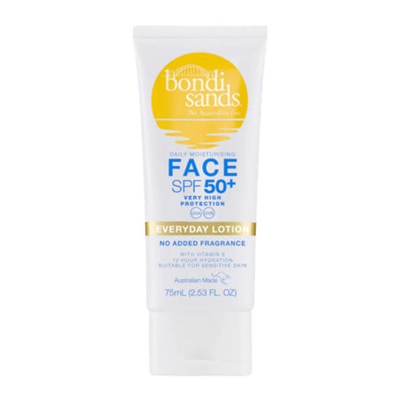 Bondi Sands Face Sunscreen Lotion Fragrance Free SPF 50+