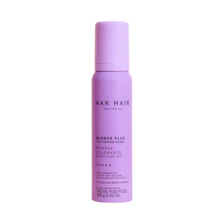 NAK Hair Signature 10V Toning Foam 100 grammes