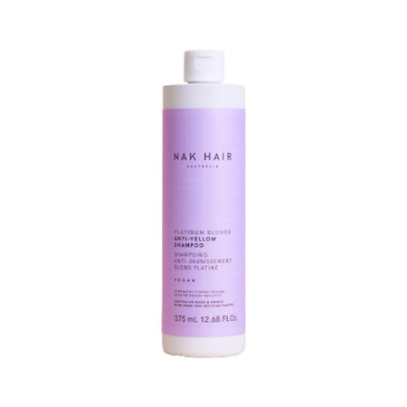 NAK Hair Signature Platinum Blonde Anti-Yellow Shampoing 375 ml