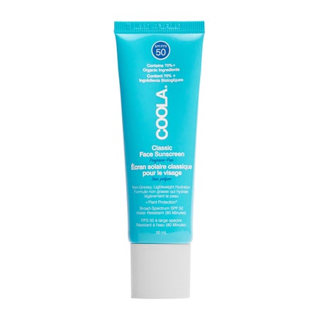 Coola Classic Face Sunscreen Fragrance Free SPF 50
