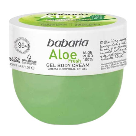 Babaria Aloe Vera Gel Body Cream 400 ml