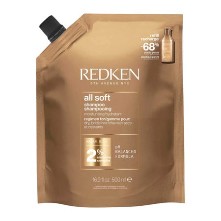 Redken All soft Champú Recambio 500 ml