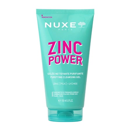 NUXE Zinc Power Purifying Gel démaquillant 150 ml