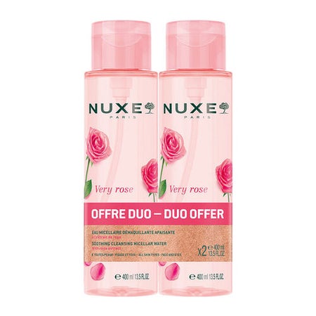 NUXE Very Rose Soothing Cleansing Micellar Water Duo