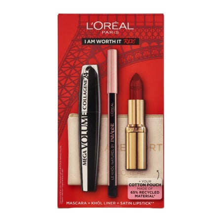 L'Oréal I Am Worth It Red Coffret maquillage