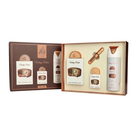 Lattafa Pride Vintage Radio Gift Set