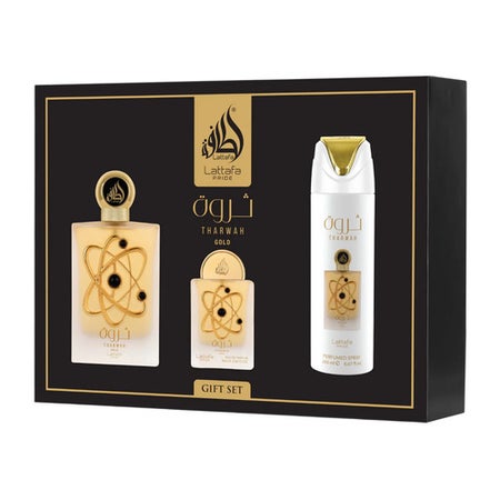 Lattafa Pride Tharwah Gold Gift Set
