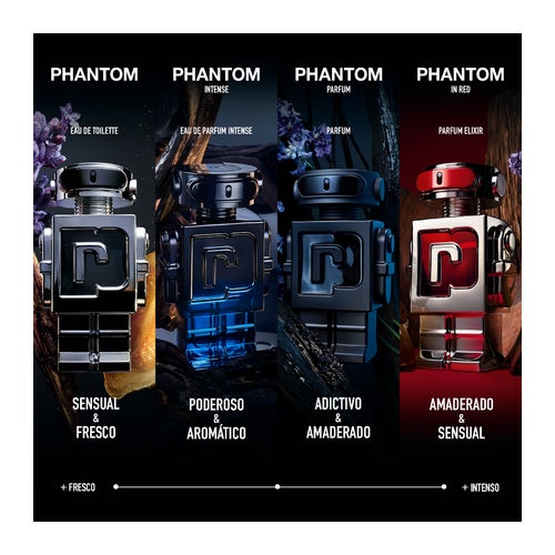 Rabanne Phantom In Red Perfume Elixir