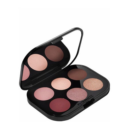 MAC Connect In Colour Eye Shadow Palette Embedded In Burgundy 6.25 grams