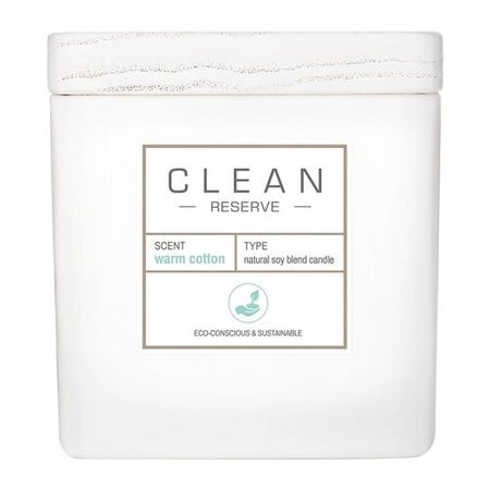 Clean Reserve Warm Cotton Tuoksukynttilä Tuoksukynttilä 227 g