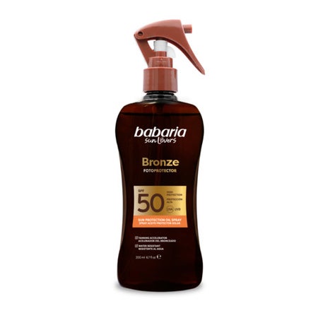 Babaria Bronze Tanning Oil Spray SPF 50