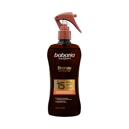 Babaria Bronze Tanning Oil Spray SPF 15
