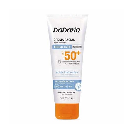 Babaria Hyaluronic Facial Sunscreen SPF 50+