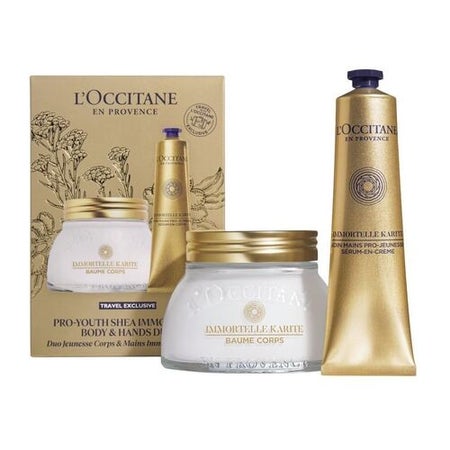L'Occitane Immortelle Pro Youth Shea Hand Cream & Body Set