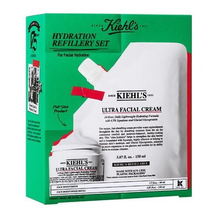 Kiehl's Ultra Facial Cream Hydration Refillery Sæt
