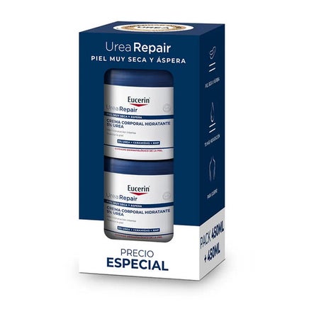 Eucerin UreaRepair 5% Urea Moisturizing Body Cream Duo