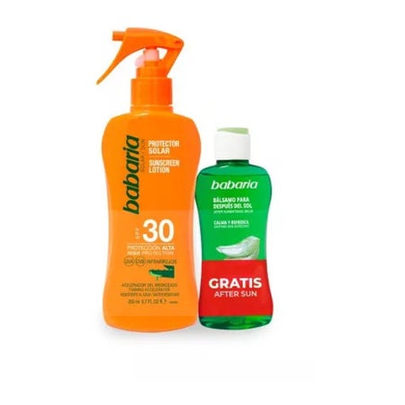 Babaria Sunscreen Lotion SPF 30 & After Sunbathing Balm Coffret