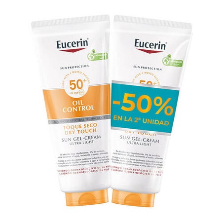 Eucerin Sun Oil Control Dry Touch Sæt SPF 50+