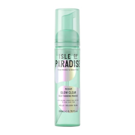 Isle Of Paradise Glow Clear Self-Tanning Mousse Medium
