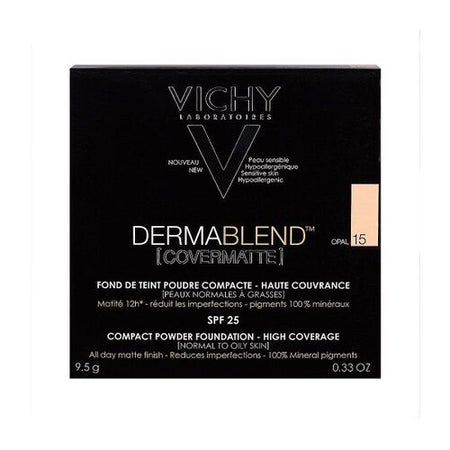 Vichy Dermablend Compact Powder Foundation High Coverage 15 Opal 9,5 g