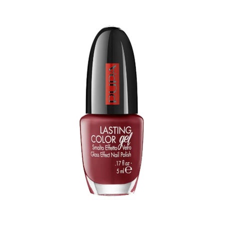 Pupa Lasting Color Gel Glass Effect 032 Black Burgundy 5 ml