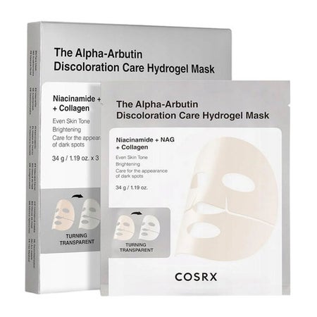 Cosrx The Alpha-Arbutin Discoloration Care Hydrogel Masks