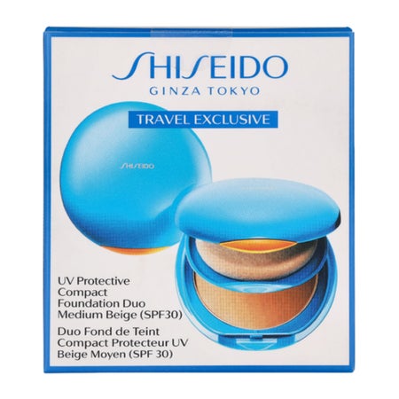 Shiseido UV Protective Compact Foundation SPF30 Duo Set Medium Beige