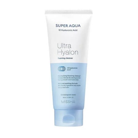 Missha Super Aqua Ultra Hyalron Foaming Cleanser 200 ml