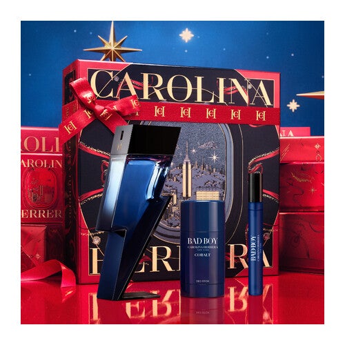 Carolina Herrera Bad Boy Cobalt Gift Set