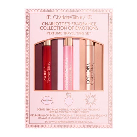 Charlotte Tilbury Charlotte's Fragrance Collection Of Emotions Travel Trio Set Sæt
