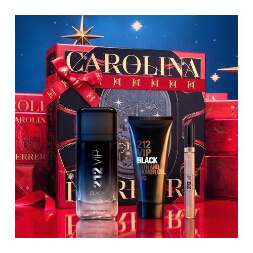 Carolina Herrera 212 Vip Men Black Set de Regalo