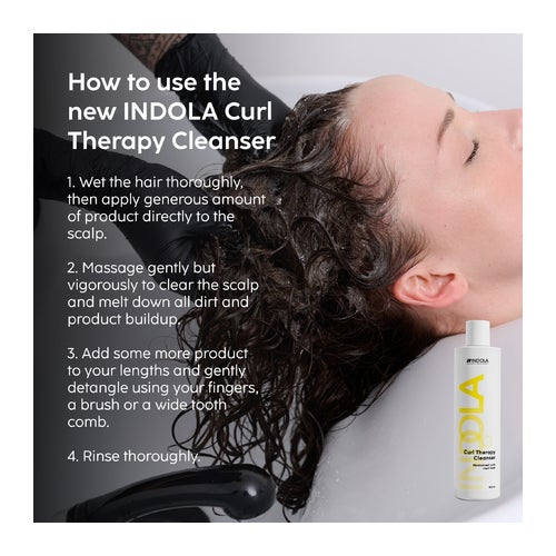 Indola Curl Therapy Cleanser