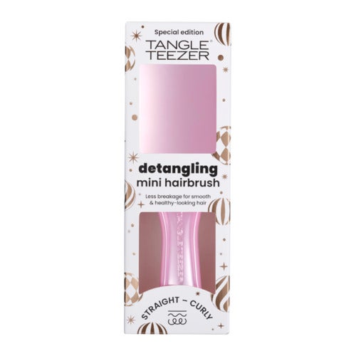 Tangle Teezer Ultimate Detangler Mini Chrome Satin Pink