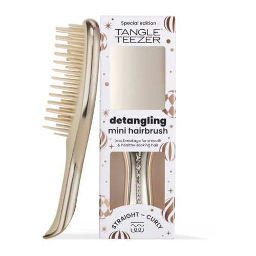 Tangle Teezer Ultimate Detangler Mini Chrome Champagne Gold