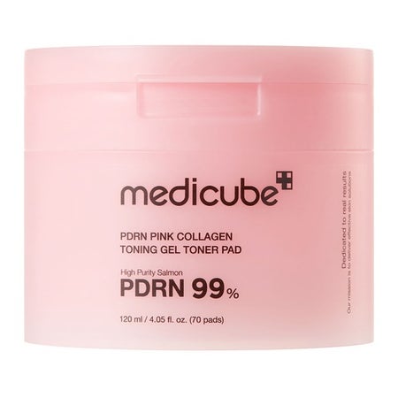 Medicube PDRN Pink Collagen Toning Gel Toner Pad 70 piezas