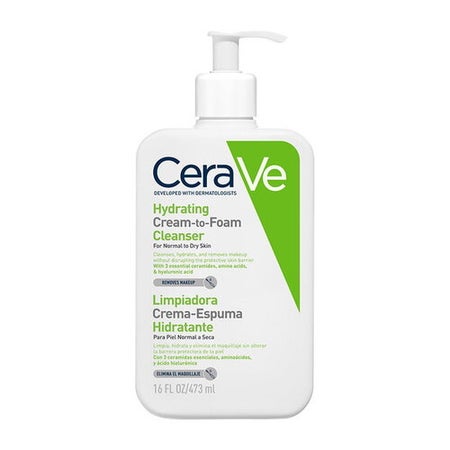 CeraVe Hydrating Cream To Foam Cleanser 473 ml